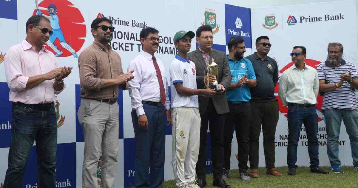 School cricket has new champions: Shishu Niketon